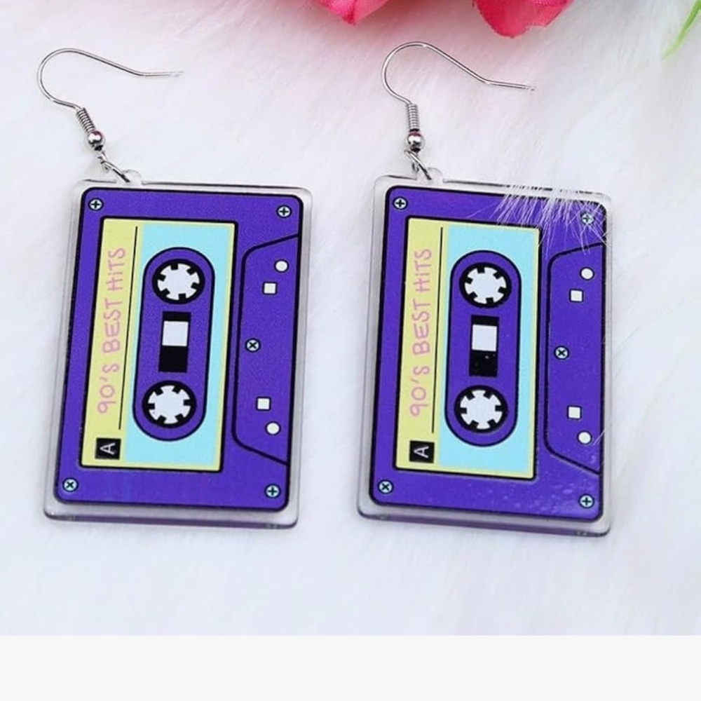 Cassette earrings